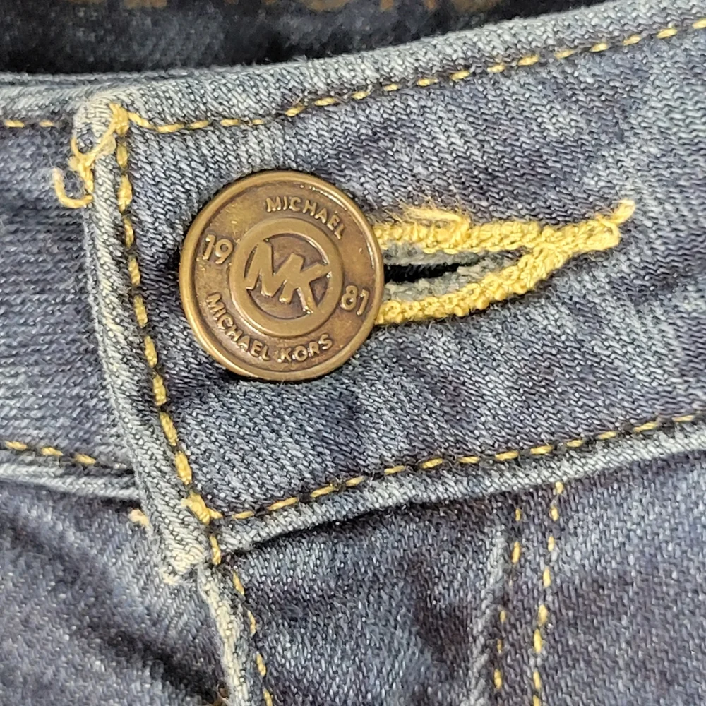 Michael Kors Five Pocket Skinny Blue Jeans Size 4